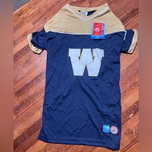 New Winnipeg Blue Bombers CFL Premium Dog Jersey